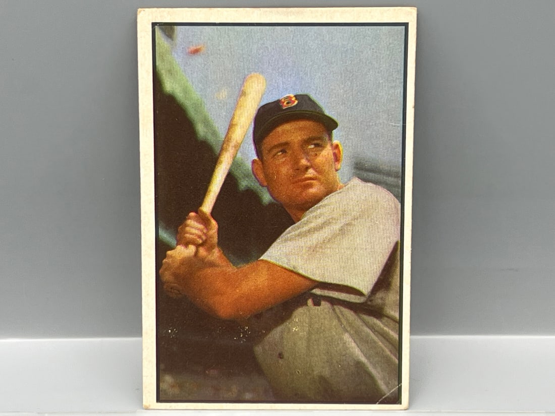1953 Bowman Color George Kell #61: 1953 Bowman Color George Kell #61