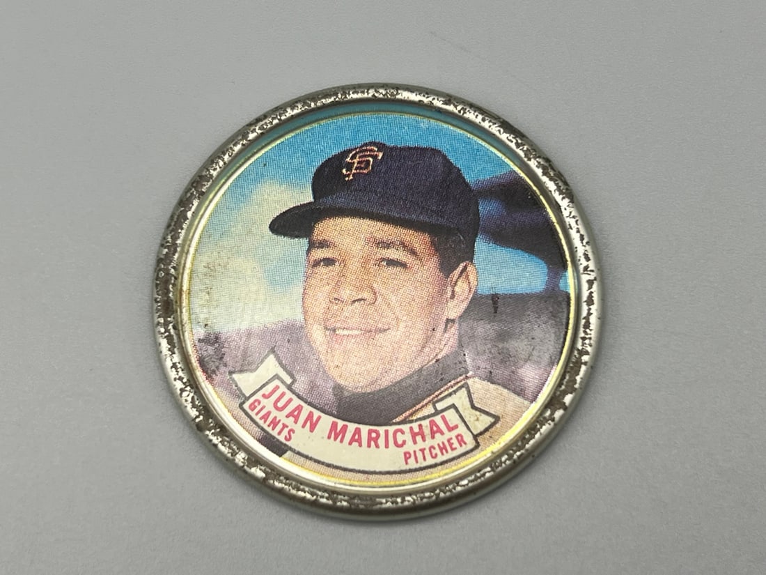 1964 Topps Coins Juan Marichal #36: 1964 Topps Coins Juan Marichal #36