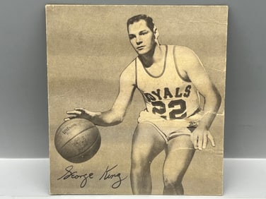1957-58 Kahns George King RC W/ No Tab