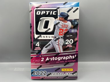 2022 Panini Donruss Optic Baseball Factory Sealed Hobby Box - Possible rookies and autos of Cal