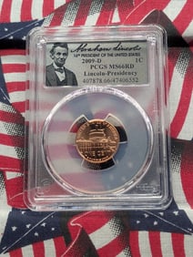 2009-D Lincoln Presidency Cent - PCGS MS66 RD