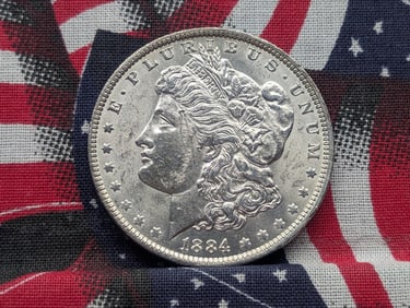 1884-O Morgan Silver Dollar