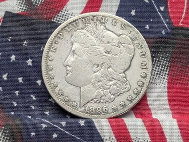 1896-S Morgan Silver Dollar