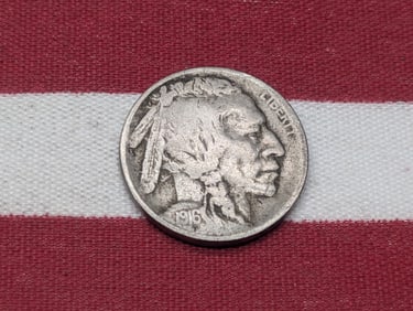 1916-S Indian Head Buffalo Nickel *FINE+*
