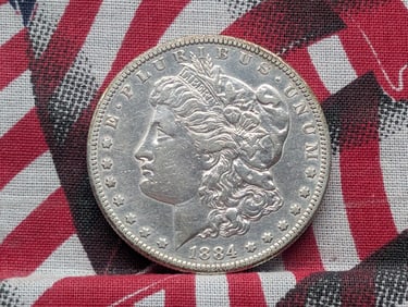 1884-S Morgan Silver Dollar