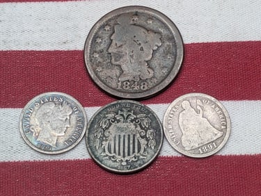 Grab Bag of Various Vintage U.S. Coins