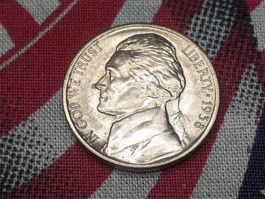 1938-D Jefferson Nickel *KEY DATE - GEM BU*