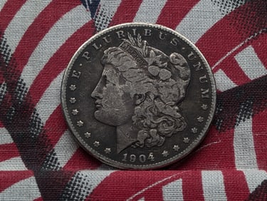 1904-S Morgan Silver Dollar