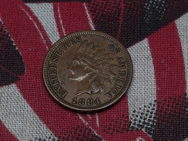 1884 Indian Head Cent *XF*