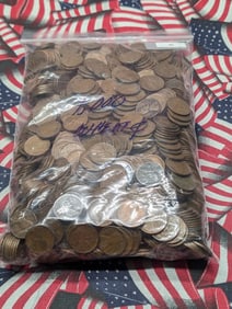 Bag of 1,000 Lincoln Wheat Cents