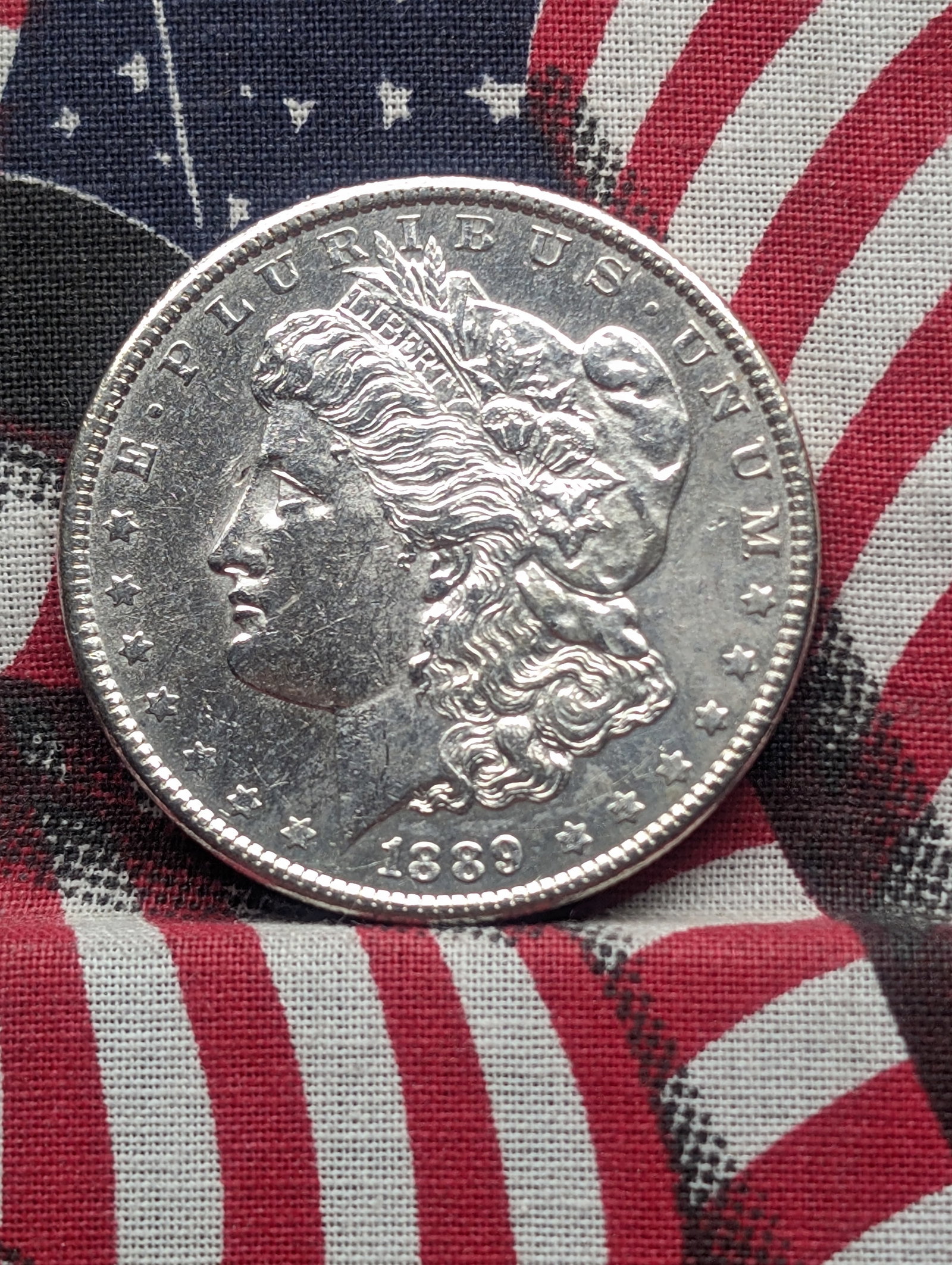 1889 Morgan Silver Dollar: 1889 Morgan Silver Dollar