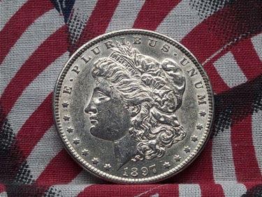 1897 Morgan Silver Dollar