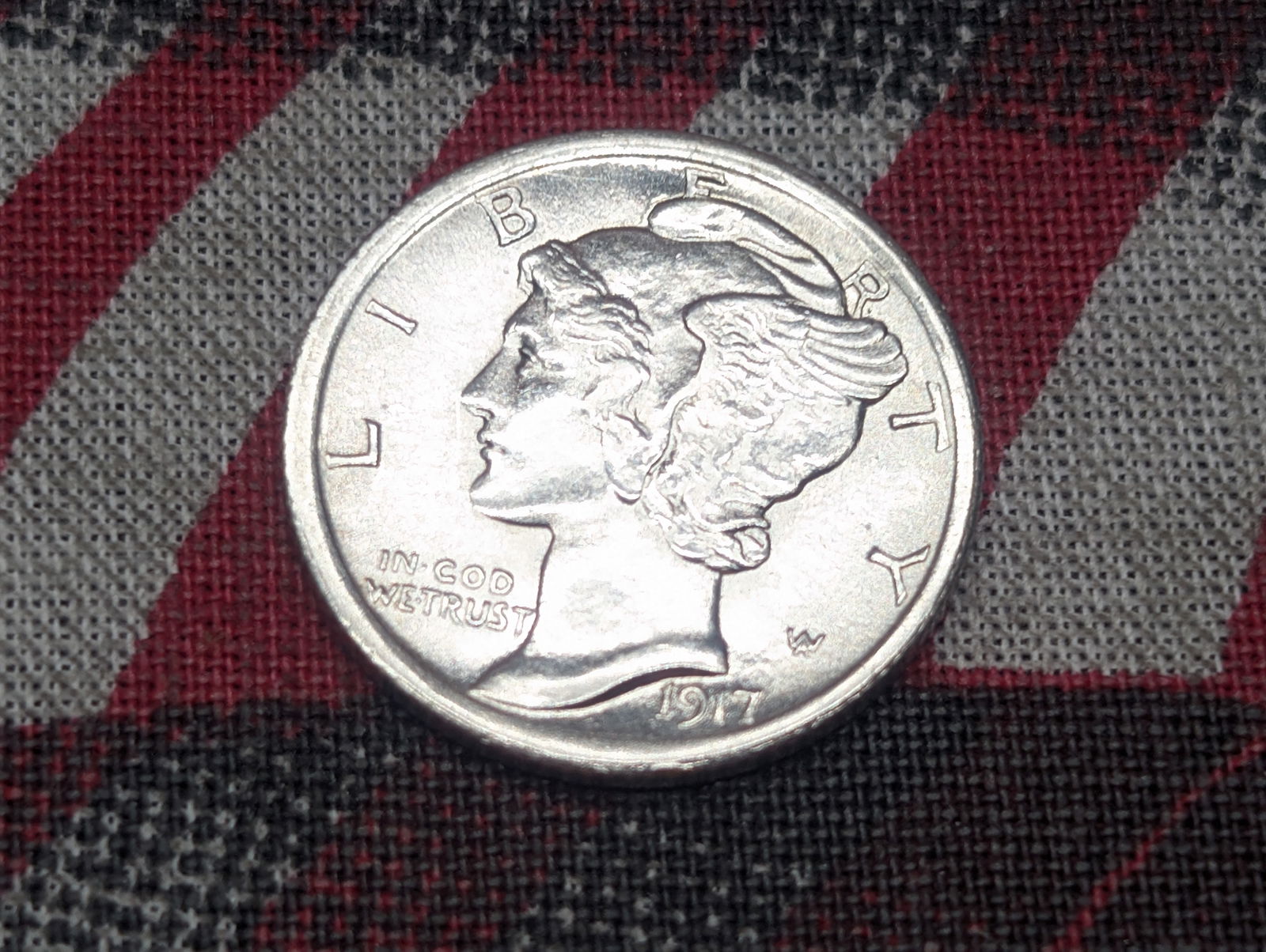 1917 Mercury Silver Dime *AU+* (1 of 2)