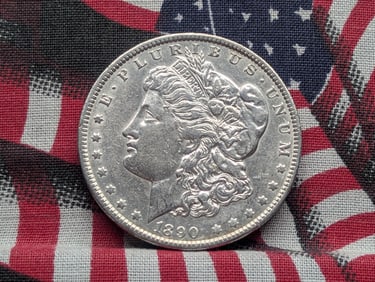 1890-O Morgan Silver Dollar