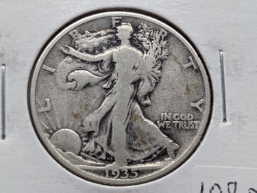 1935 Walking Liberty Half Dollar