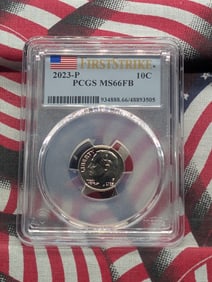 2023-P Roosevelt Dime - PCGS MS66 FB *First Strike*