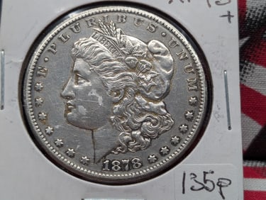 1878-CC Morgan Dollar XF45+ Nice Coin