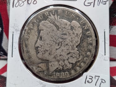 1880-O Morgan Dollar G/VG