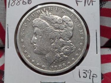 1886-O Morgan $ F/VG