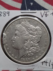 1889 Morgan Dollar VF+