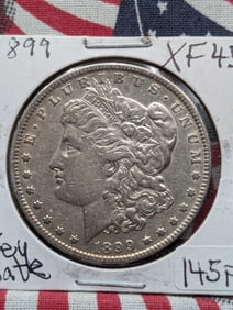 1899 Morgan Dollar XF45 Key Date