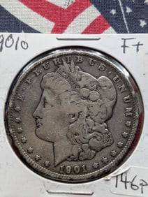 1901-O Morgan Dollar F+