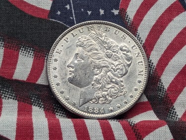 1884 Morgan Silver Dollar