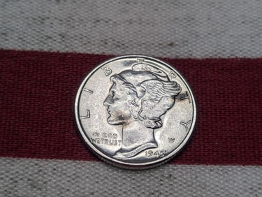 1945 Mercury Silver Dime *BU*