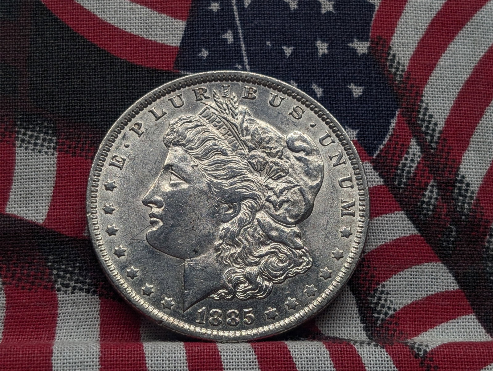1885-O Morgan Silver Dollar: 1885-O Morgan Silver Dollar