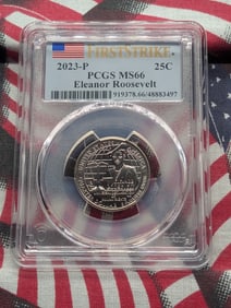 2023-P Eleanor Roosevelt Quarter - PCGS MS66 *First Strike*