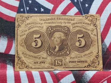 5 Cent Fractional Currency