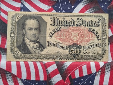 Series of 1875, 50 Cent Fractional Currency
