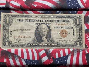 Hawaii - Series 1935-A Dollar Silver Certificate Brown Seal