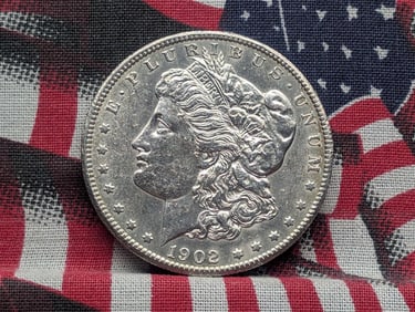 1902-O Morgan Silver Dollar