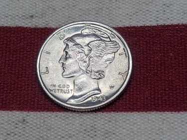 1943-S Mercury Silver Dime *BU*