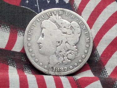 1882-O/S Morgan Silver Dollar
