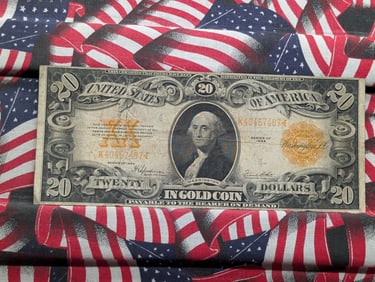 Series of 1922 $20 Gold Certificate, Pretty Nice Note