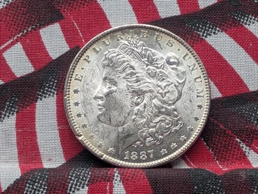 1887 Morgan Silver Dollar