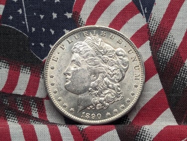 *GEM BU* 1890-O Morgan Silver Dollar