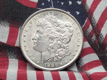 1886 Morgan Silver Dollar