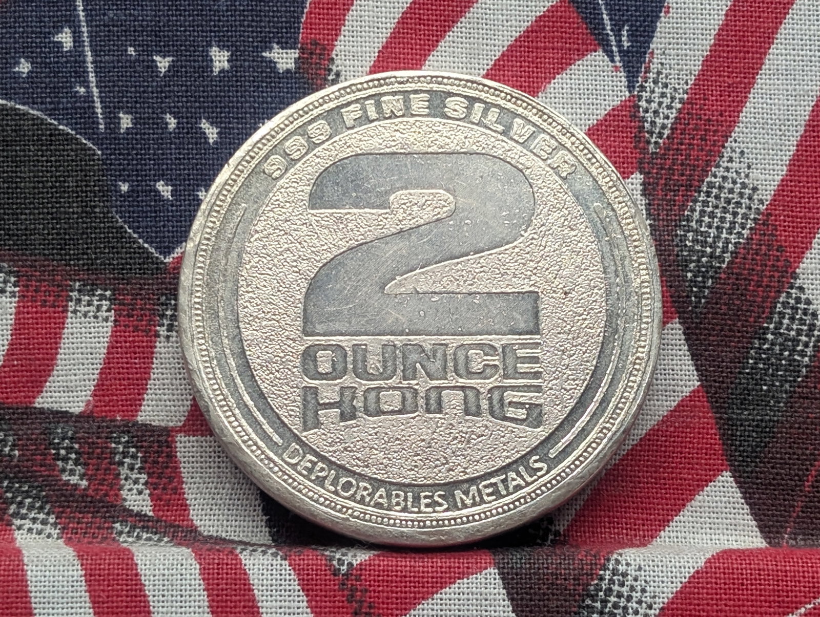 2 Oz. Kong .999 FINE SILVER Silverbacks Designed Round: 2 Oz. Kong .999 FINE SILVER Silverbacks Designed Round
