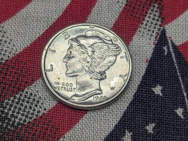 1943 Mercury Silver Dime *BU*