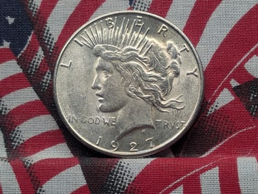 1927-S Peace Silver Dollar