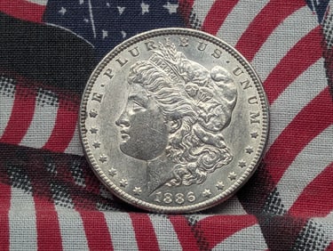 1886 Morgan Silver Dollar