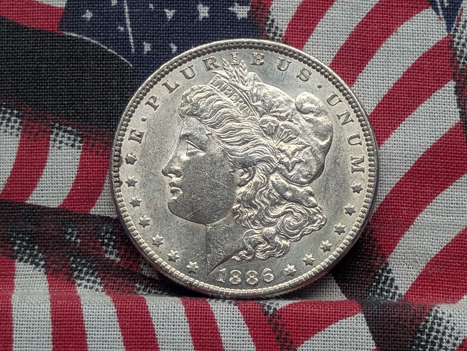 1886 Morgan Silver Dollar: 1886 Morgan Silver Dollar