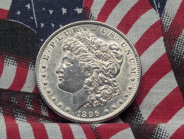 1896 Morgan Silver Dollar