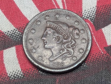 1838 Coronet Head Large Cent