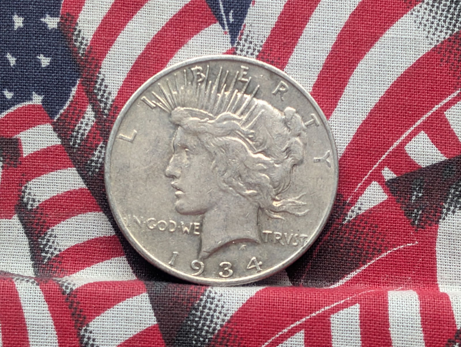 1934-D Peace Silver Dollar *BETTER DATE* (1 of 2)