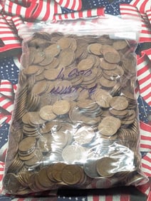 Bag of 1,000 Lincoln Wheat Cents