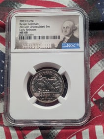 2023-D Bessie Coleman Quarter - NGC MS68 *Early Release*